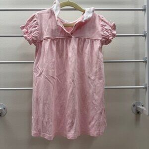 TBBC (The Beaufort Bonnet Company) Pink Corduroy Peter Pan Collar Dress